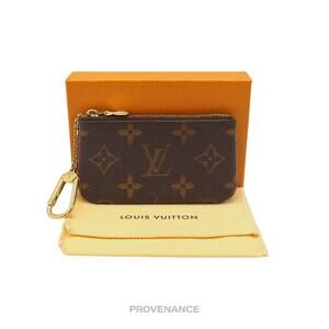 🔴 Louis Vuitton Key Pouch Cles -  Monogram